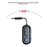 BT13 Bluetooth-compatible 5.4 Car Audio Adapter AUX 3.5mm Plug Receiver / Transmitter Device - Black - 6
