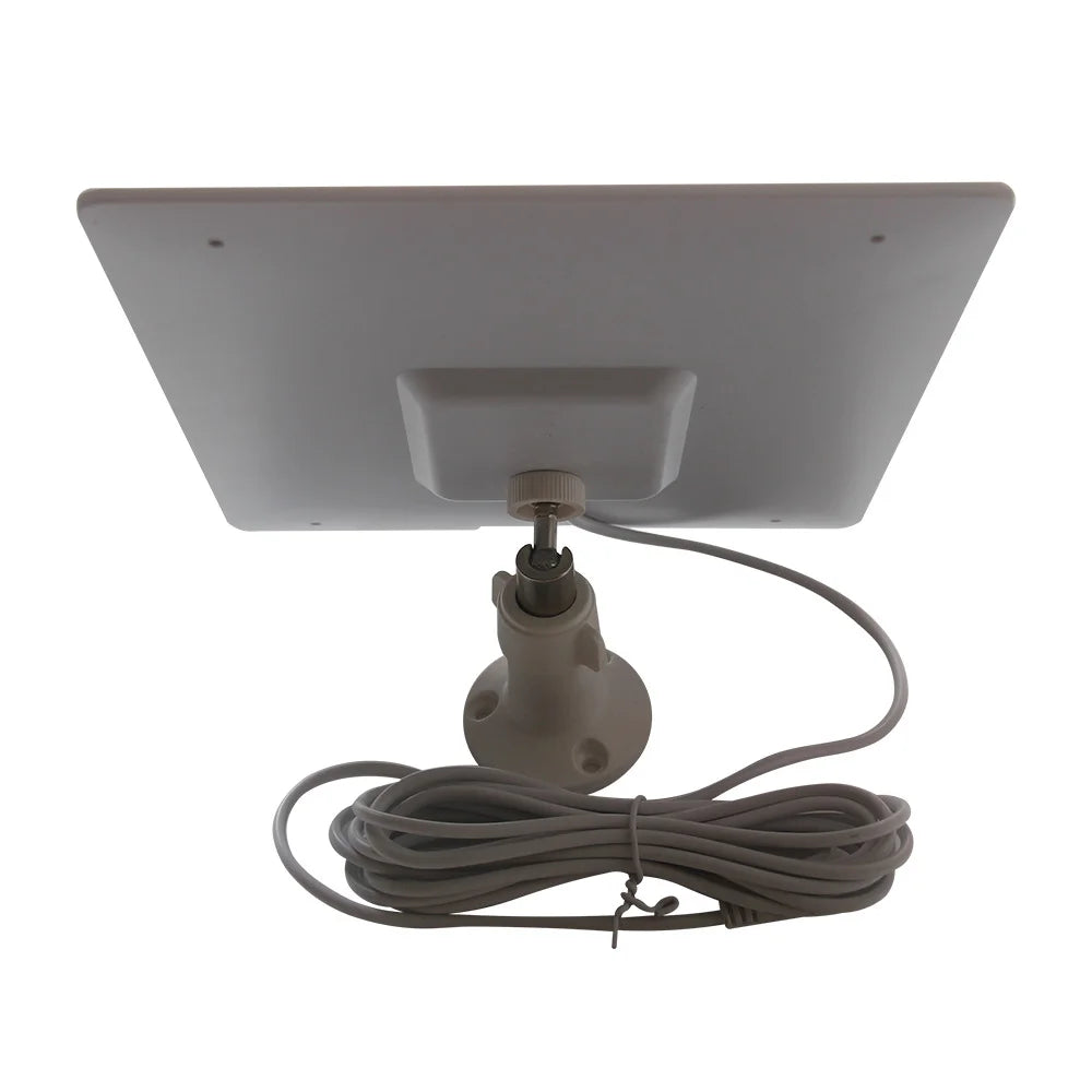 5W 5V Solar Charging Panel for Security Camera Doorbell Type-C Interface High Efficiency - White - 4