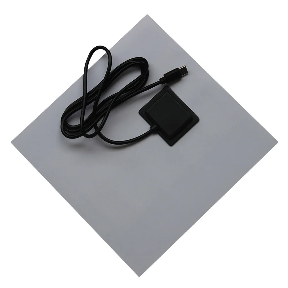 4W 5V Solar Panel Charger for Phones / Security Cameras Type-C Plug Portable Solar Panel - Black - 2