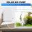 5W Solar Powered Panel with Oxygenator Pump Charging Panel for Outdoor Fishing / Aquarium Aeration - White - 7