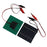 DIY Solar Panel 1.5W 5V with Crocodile Clips 100 x 100mm for Educational Experiments / Battery Charging - Black - 3