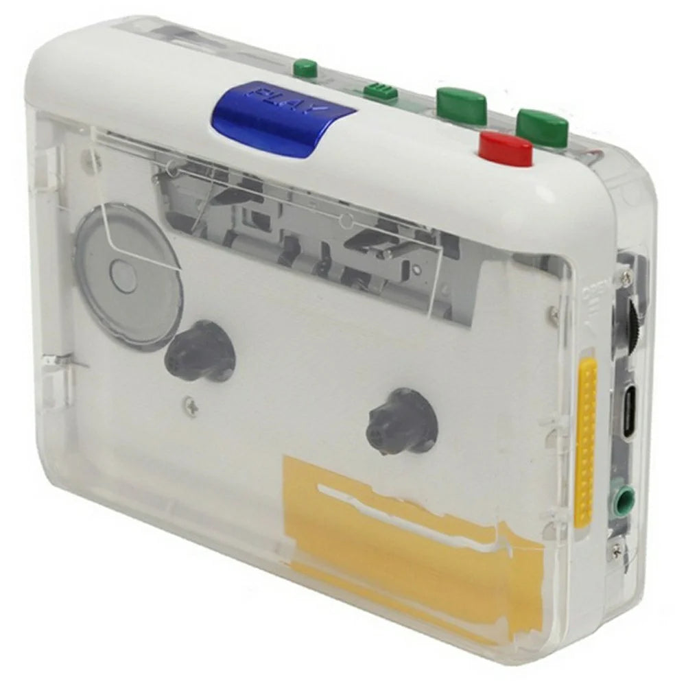 TON010S Cassette Tape to MP3 Converter Portable Cassette Player with 3.5mm Headphone Jack - 1