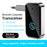B4S 3.5mm Audio Adapter Wireless Transmitter Receiver Car BT 5.3 Device for Home / Car / Office - Black - 4