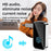 B4S 3.5mm Audio Adapter Wireless Transmitter Receiver Car BT 5.3 Device for Home / Car / Office - Black - 5