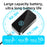 B4S 3.5mm Audio Adapter Wireless Transmitter Receiver Car BT 5.3 Device for Home / Car / Office - Black - 6