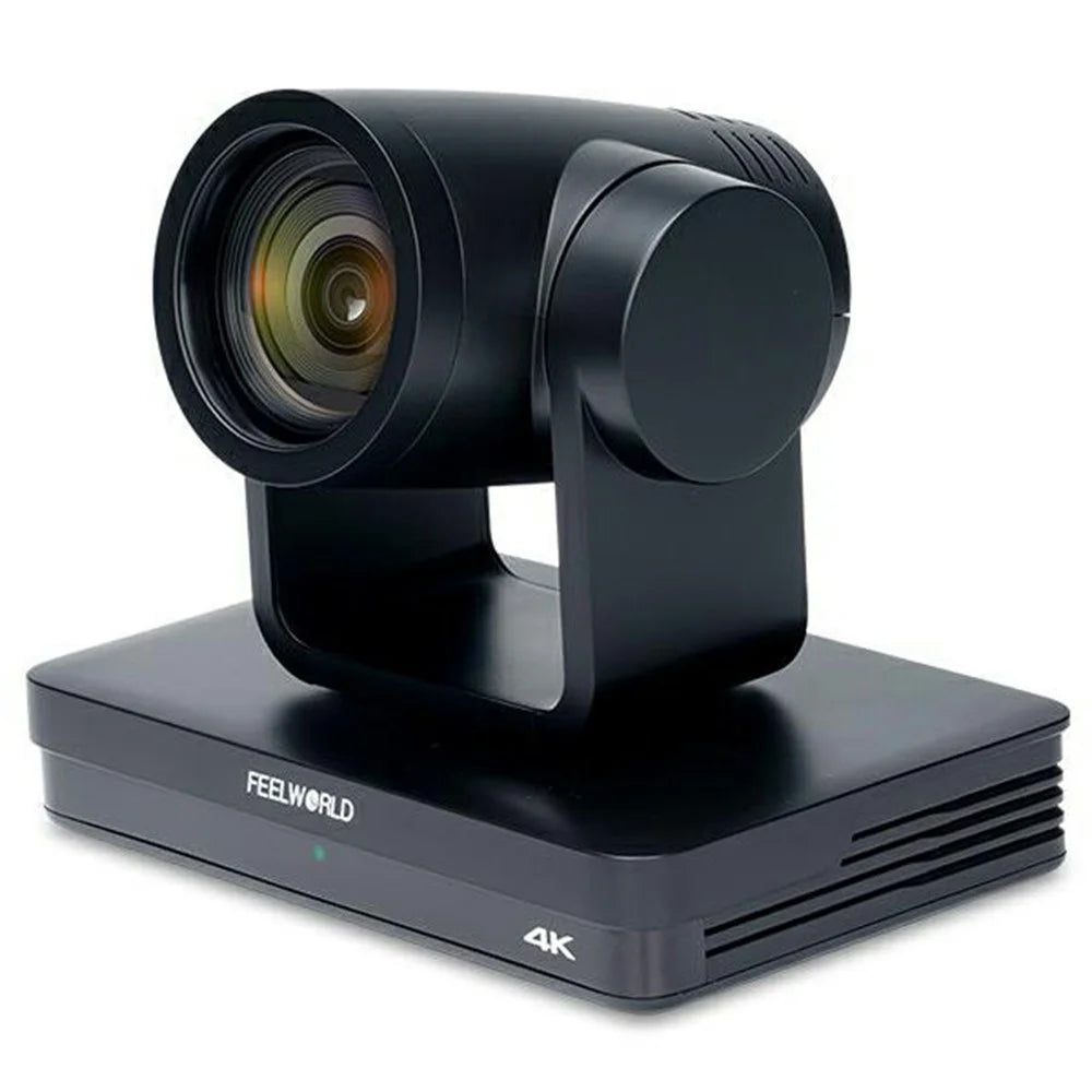 FEELWORLD UHD4K12X 12X Optical Zoom PTZ Camera 4K Ultra HD Network Video Camera with PoE Support - US Plug - 1