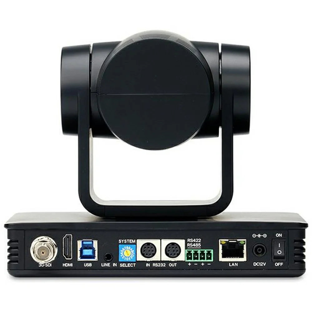 FEELWORLD UHD4K12X 12X Optical Zoom PTZ Camera 4K Ultra HD Network Video Camera with PoE Support - US Plug - 2