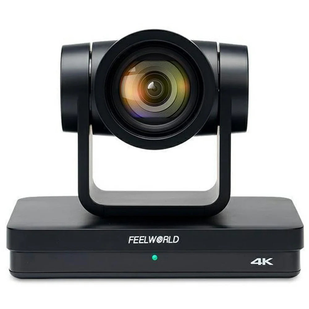 FEELWORLD UHD4K12X 12X Optical Zoom PTZ Camera 4K Ultra HD Network Video Camera with PoE Support - US Plug - 3