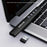 DM PT001S Wireless PPT Presentation Remote Control Pen Laser Pointer Hyperlink Function - Black - 7