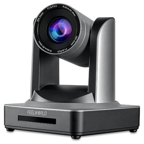 FEELWORLD POE20X 20X Zoom Camera Simultaneous USB HD 3G-SDI LAN Live Streaming PTZ Camera, PoE Supported - EU Plug - 1