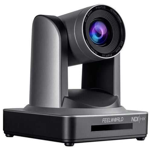 FEELWORLD NDI20X 20X Optical Zoom PTZ Camera Simultaneous USB NDI HD 3G-SDI Live Streaming Camera - EU Plug - 1