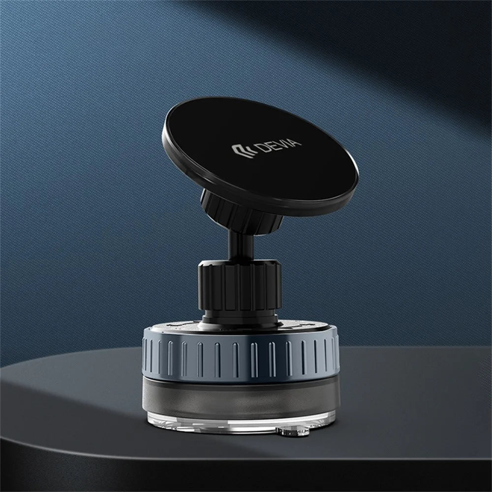 DEVIA ES087 Stand Ultra1 Magnetic Multi-Angle Adjustable Phone Holder Suction Cup Stand - Black - 3