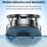 DEVIA ES091 Ultra2 Magnetic Multi-Angle Adjustable Metal Phone Stand Suction Cup Cellphone Holder - Black - 4