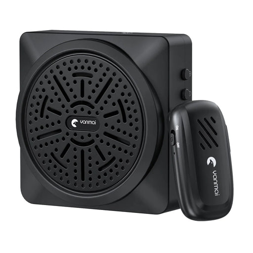 YANMAI K3 Pro For Teaching 2.4G Wireless Bluetooth-compatible Voice Amplifier System with Lavalier Mic and Head-mounted Mic - Black - 1