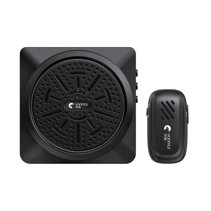 YANMAI K3 Pro For Teaching 2.4G Wireless Bluetooth-compatible Voice Amplifier System with Lavalier Mic and Head-mounted Mic - Black - 2