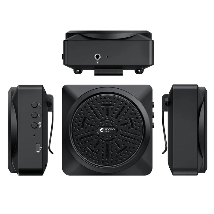 YANMAI K3 Pro For Teaching 2.4G Wireless Bluetooth-compatible Voice Amplifier System with Lavalier Mic and Head-mounted Mic - Black - 7