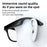 FG02 Smart Glasses AI Voice Camera Photo Real-time Translation Call Sunglasses 512MB Memory - Black - 5