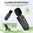 YANMAI K5 2.4G Wireless Bluetooth-compatible Voice Amplifier with Lapel Microphone for Teaching / Training - White - 3
