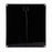 20W-2FAN14 Solar Exhaust Fan Kit 20W Solar Panel Animal Pet House Exhaust Fan - Black - 2
