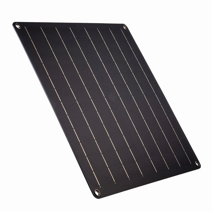 20W-2FAN14 Solar Exhaust Fan Kit 20W Solar Panel Animal Pet House Exhaust Fan - Black - 3