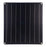 20W-2FAN14 Solar Exhaust Fan Kit 20W Solar Panel Animal Pet House Exhaust Fan - Black - 5