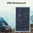 LK325-255+60A(CON10BL) 2Pcs Solar Panel Kit 30W Monocrystalline Silicon Solar Charger with 60A Controller, Aluminum Alloy Frame - White - 3