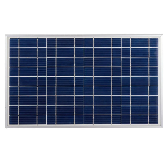 LK325-255+60A(CON10BL) 2Pcs Solar Panel Kit 30W Monocrystalline Silicon Solar Charger with 60A Controller, Aluminum Alloy Frame - White - 6