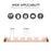 AHASTYLE PT125 2Pcs Cable Management Organizer Aluminum Alloy Silicone 5 Slots Desktop Wire Holder Clip - Pink - 3