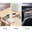 AHASTYLE PT125 2Pcs Cable Management Organizer Aluminum Alloy Silicone 5 Slots Desktop Wire Holder Clip - Pink - 6