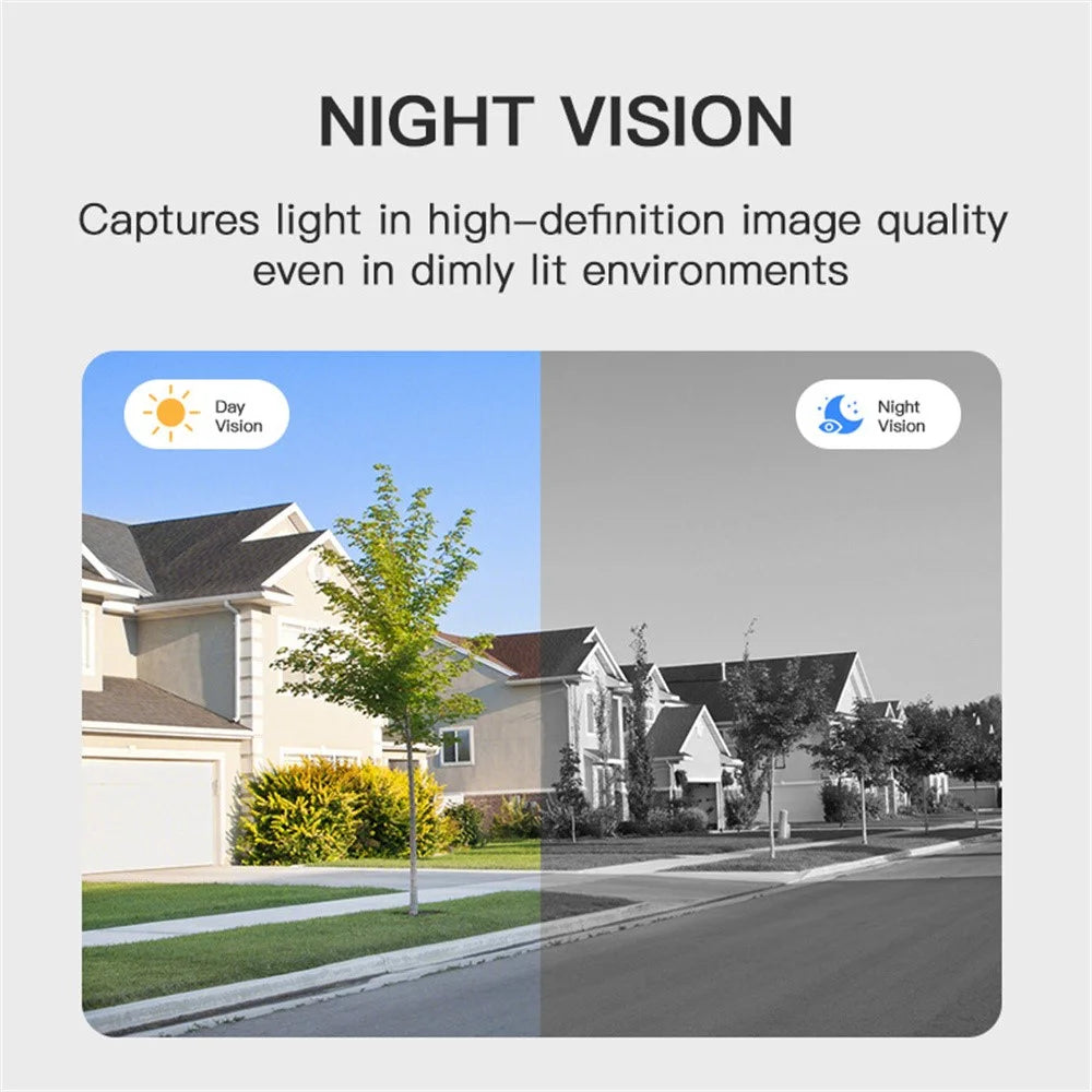 WF015D-013D PIR Motion Detection 720P HD Smart Video Doorbell Tuya APP Two Way Audio Wireless Doorbell Camera - Black - 4