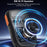 UNIWA BM008 Wireless Handheld Intercom PTT Microphone Bluetooth-Compatible 3W Speaker Walkie Talkie - Black - 5