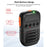 UNIWA BM008 Wireless Handheld Intercom PTT Microphone Bluetooth-Compatible 3W Speaker Walkie Talkie - Black - 7