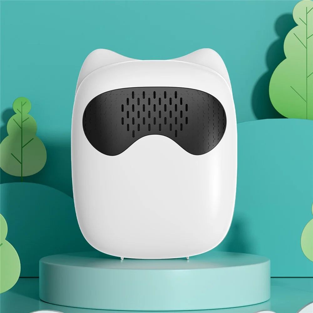 M7 AI Voice Control Wireless Thermal Printer Dialogue Generated Ink Free Wrong Question Printer - Black - 2
