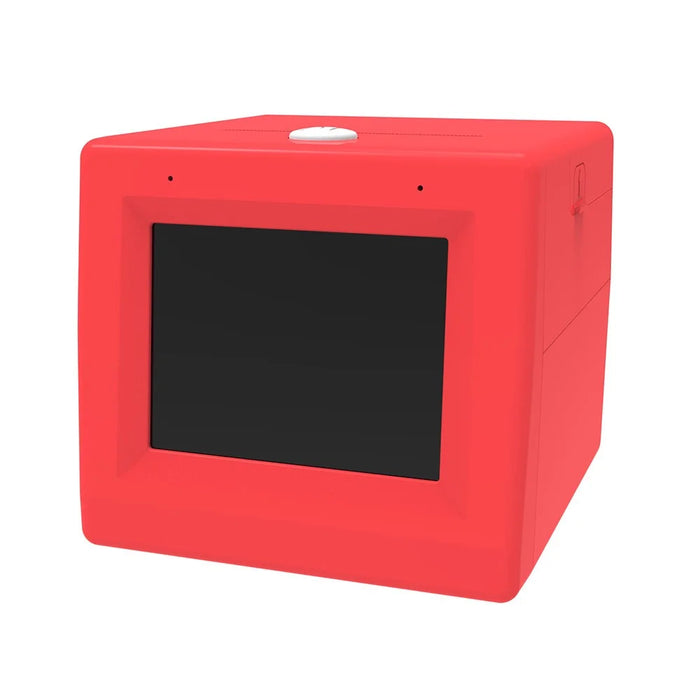 Q15 2.8 Inch HD Screen Mini Thermal Printer AI Voice Control Wireless Printing Device - Red - 1