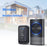 N189 52 Melodies Waterproof 200M Range Wireless Digital Music Doorbell, 1 Transmitter + 1 Receiver - EU Plug - 2