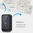 N189 52 Melodies Waterproof 200M Range Wireless Digital Music Doorbell, 1 Transmitter + 1 Receiver - EU Plug - 5