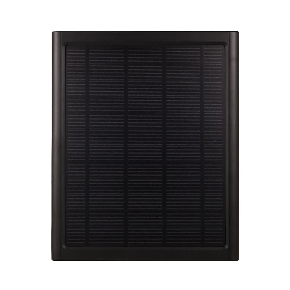 CSP8W-DC 8W 5V Solar Charging Panel for Security Camera Doorbell Weatherproof Outdoor Power Supply - Black - 4