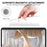 AHASTYLE PT65-3 2Pcs for Apple Pencil 3 Silicone Case Ultra Thin Stylus Protective Sleeve - White / Avocado Green - 5