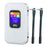 M1-E 4G LTE Mobile WiFi Router with 2 Antennas Smart OLED Display WiFi 6 300Mbps Portable Hotspot, Eurasian Version - White - 1