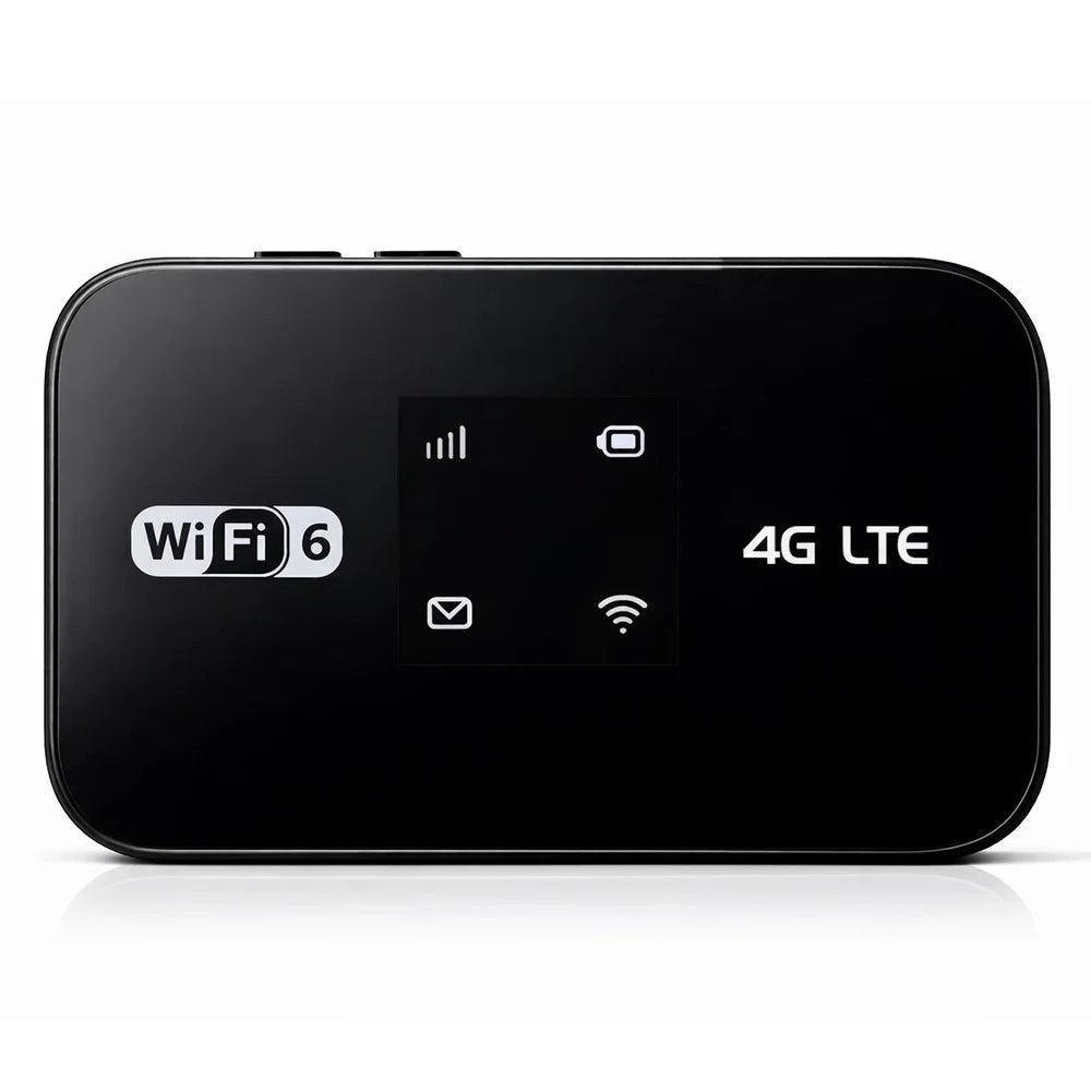 MF967P-E 4G LTE Mobile WiFi 6 Router with Color Light 300Mbps Portable Hotspot, Eurasian Version - 1