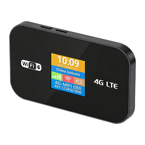 MF967P-E 4G LTE Mobile WiFi 6 Router with Color Screen 300Mbps Portable Hotspot, Eurasian Version - 1