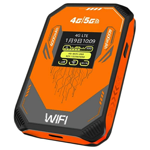 A51-E Eurasian Version Portable 4G WiFi Router MiFi Hotspot with SIM Card Slot LCD Display Mobile Wireless Modem - 1