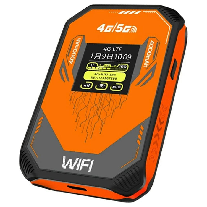 A51-E Eurasian Version Portable 4G WiFi Router MiFi Hotspot with SIM Card Slot LCD Display Mobile Wireless Modem - 1