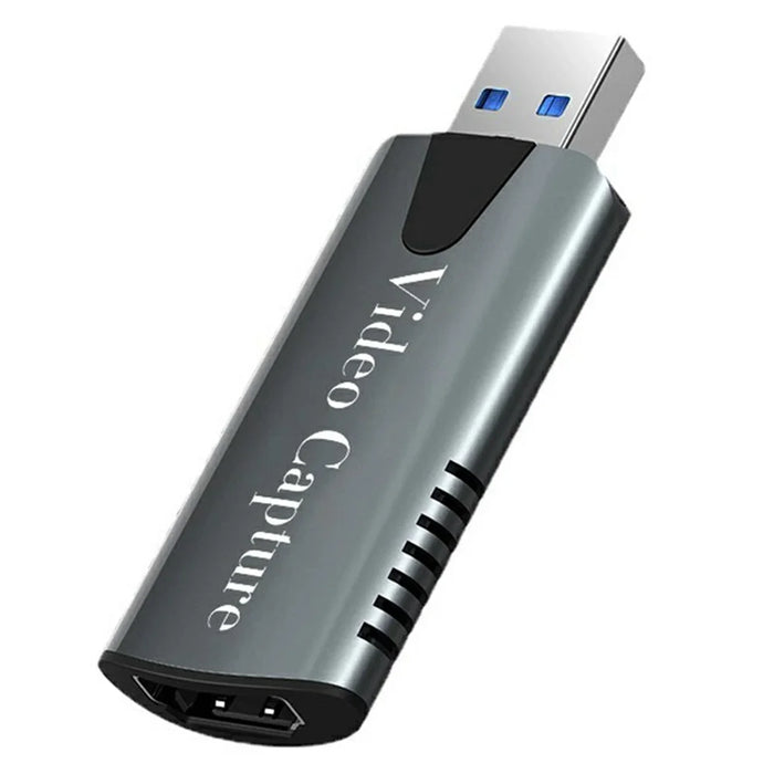 HU-03 1080P HD to USB 3.0 Video Capture Card Game Streaming Adapter for Nintendo Switch / PS4 / Phone / PC - 1