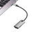 HU-04C HD to USB-C Video Capture Card 4K Game Streaming Live Broadcast Recorder Adapter - Grey - 3