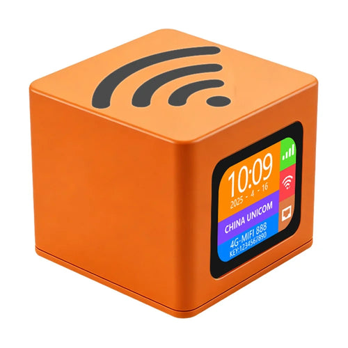 Q51-E 4G LTE WiFi 6 Router with 3000mAh Battery Color Display CPE Wireless Modem with SIM Card Slot and RJ45 Port - EU Plug - 1