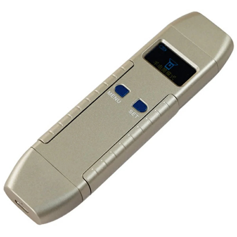 DS616 Multi-function Signal Detector Camera Finder GPS Scanner RF Bug Sweeper with OLED Display - Gold - 1