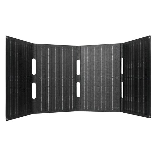 DE-40 40W Solar Charger with Type-C  /  USB  /  DC Ports IP65 Waterproof Foldable Monocrystalline Solar Panel - Black - 1