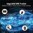 T07 Multi-Function Infrared Detector Hidden Camera Tracker WiFi Signal Detector Anti-Spy Bug Finder for Hotel Privacy Protection - Black - 5