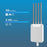 HW3000M 3000Mbps High Power Modem AX3000 Outdoor Wireless AP WiFi 6 Dual Band WiFi Router - US Plug - 7